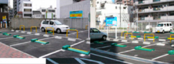 フラップ式駐車場イメージ